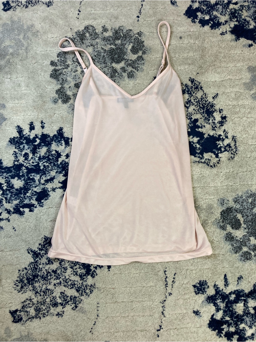 Express Pale Pink V-Neck Spaghetti Strap Camisole
